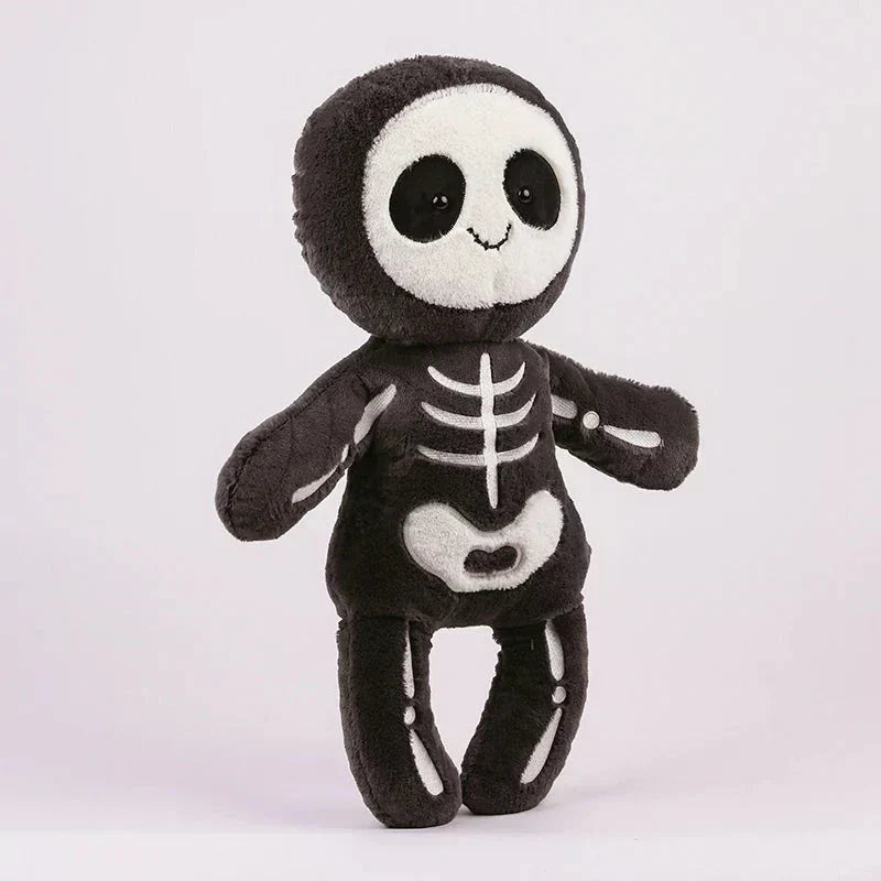Chilling Skeleton and Mysterious Mummy Halloween Plush Toys